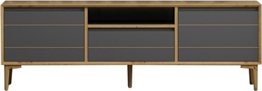 ТВ стол Kalune Design Lerry, антрацитовый, 150 см x 35 см x 50 см
