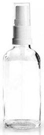 Užpildomas kvepalų buteliukas Walkiria Cristal, skaidrus, 50 ml