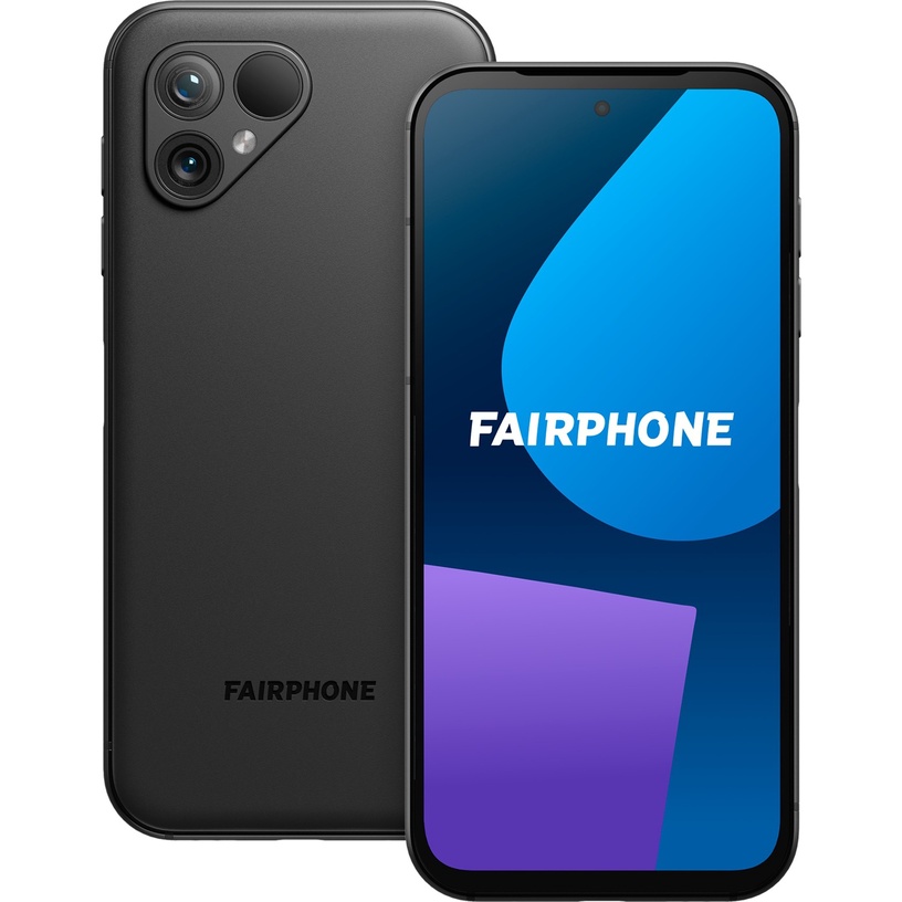 Мобильный телефон Fairphone 5, 128 GB, черный