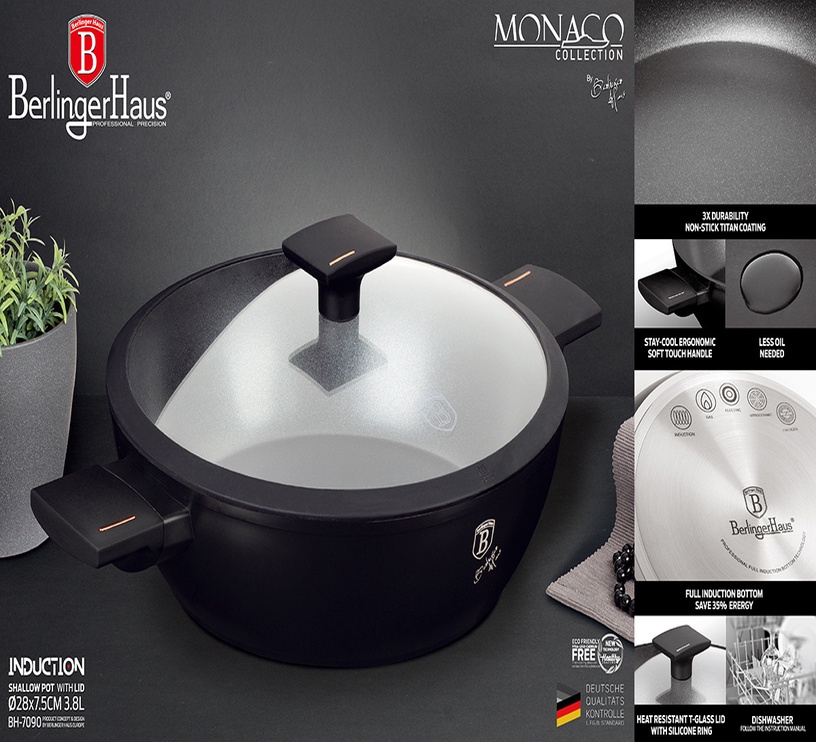 Katls Berlinger Haus Monaco BH-7090, 28 cm, 3.8 l