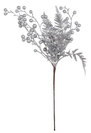 Kunstoks, pihlakas Splendid Rowan, hõbe, 400 mm