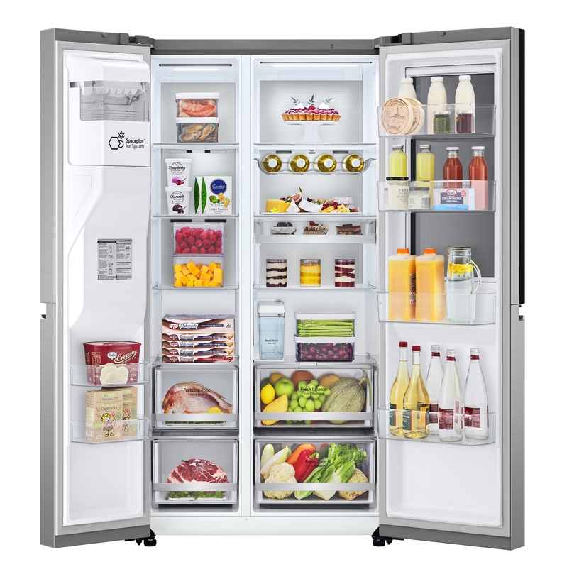 Холодильник двухдверный LG GSXV91PZAE