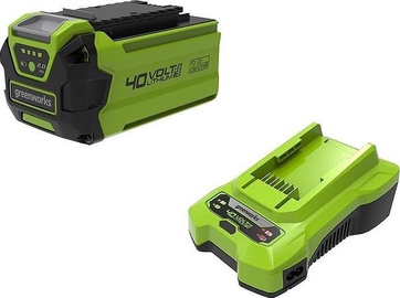 Комплект Greenworks Battery & Universal Charger Kit, 40 В, li-ion, 2000 мАч