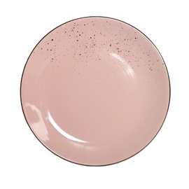 Lėkštė pietų Domoletti Speckle Pink, 27 cm x 27 cm x 0.28 cm, Ø 27 cm, rožinė