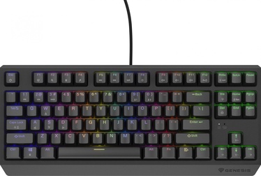 Klaviatuur Genesis Thor 230 TKL Outemu Brown, Inglise (US), must