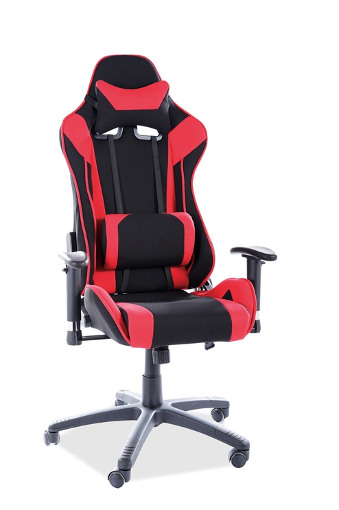 Biroja krēsls Viper, melna/sarkana