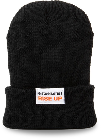 Ziemas cepure, vīriešu Steelseries Beanie, melna, Universāls