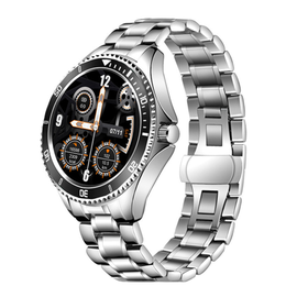 Умные часы Garett Men 4S Silver-Black, серебристый/черный
