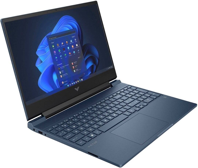 Sülearvuti HP Victus 15 15-FA0033DX, Intel® Core i5-12450H, 16 GB, 512 GB, 15.6 ", Nvidia GeForce RTX 3050, sinine, en