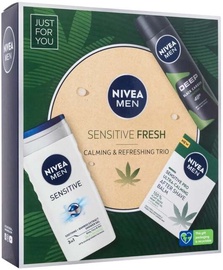 Komplekts vīriešiem Nivea Men Sensitive Fresh, 500 ml