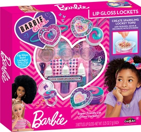 Mänguasi ilukomplekt Cra-Z-Art Barbie Lip Gloss Lockets set Sparkling Sweet Heart