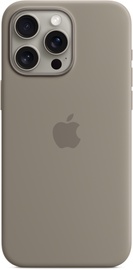 Telefono dėklas Apple Silicone Case with MagSafe, iPhone 15 Pro, šviesiai ruda