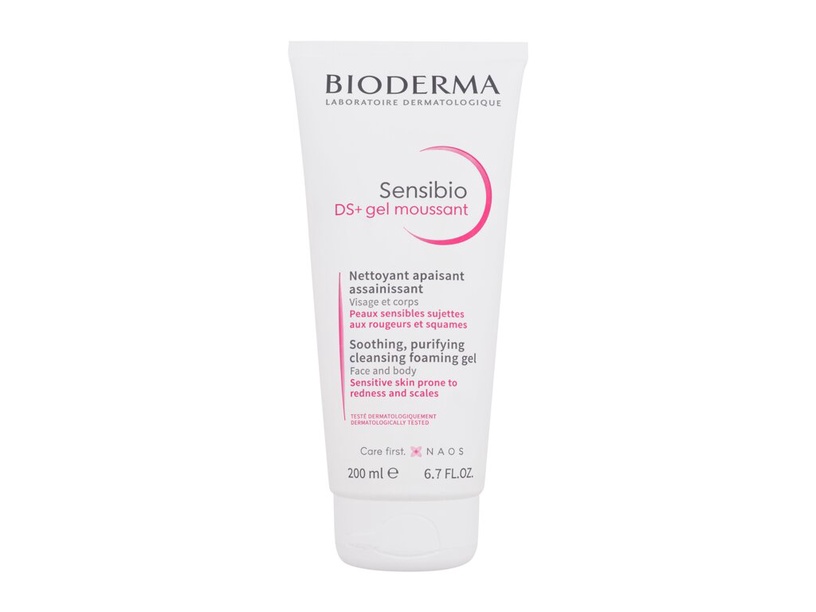 Sejas gēls Bioderma Sensibio DS+, 200 ml, sievietēm
