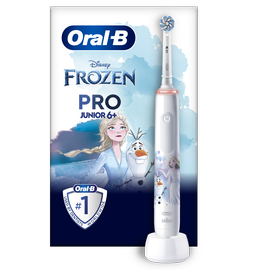 Elektriskā zobu birste Oral-B Pro Series 3 Junior 6+ Frozen D505.513.Z3K, balta