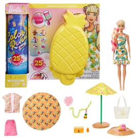 Lėlė Mattel Barbie Color Reveal Foam Pineapple GTN17, 29 cm