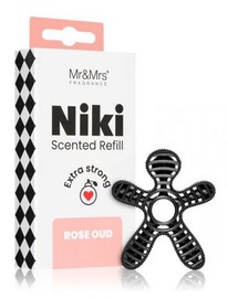 Oсвежитель воздуха для автомобилей Mr & Mrs Fragrance Niki Refill Rose Oud