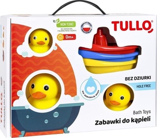 Vannitoa mänguasjade komplekt Tullo Ducklings, kollane