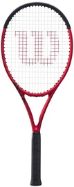Теннисная ракетка Wilson Clash 100L V2 WR074311U3, черный/красный