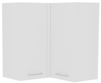 Ülemine köögikapp Bodzio Loara Corner KLSNG, valge, 650 mm x 650 mm x 720 mm
