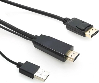 Juhe MicroConnect HDMI to DisplayPort HDMI male, Displayport male, 1 m, must