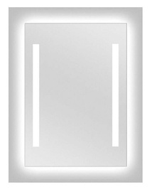 Spogulis Vento Torino, ar gaismu, stiprināms, 60 cm x 80 cm