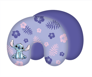 Kelioninė pagalvė Jerry Fabrics Lilo and Stitch, violetinė, 28 cm x 33 cm