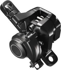 Суппорт дискового тормоза Shimano Altus BR-M317 Front EBRR317FURL, металл, черный