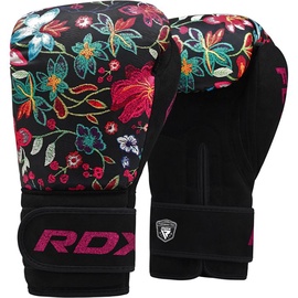 Боксерские перчатки RDX FL3 BGR-FL3-12OZ, черный/многоцветный, 12 oz