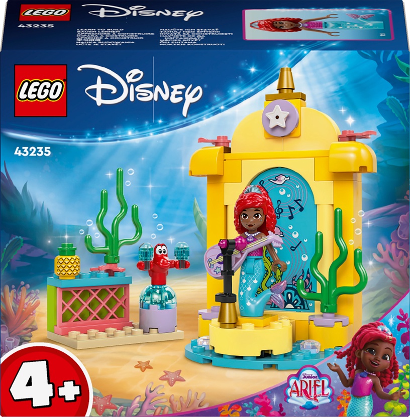 Konstruktor LEGO® Disney Princess Arieli muusikalava 43235