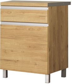 Alumine köögikapp Bodzio Monia KMO60DSFP-DSC, tamm, 600 mm x 600 mm x 860 mm