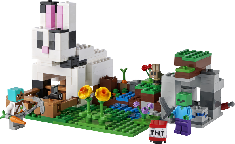 Konstruktor LEGO® Minecraft® Jänesetalu 21181