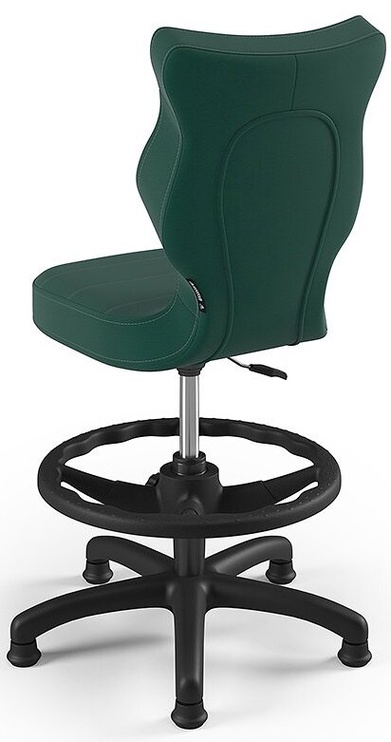Bērnu krēsls Petit VT05 Size 3 HC+F, melna/zaļa, 55 cm x 76.5 - 89.5 cm