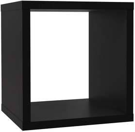 Plaukts Forte Mauro MXXR011-Z13M, melna, 32.9 cm x 38.2 cm x 38.3 cm
