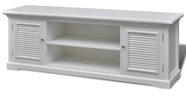 TV-laud VLX TV Stand, valge, 1210 mm x 305 mm x 417 mm