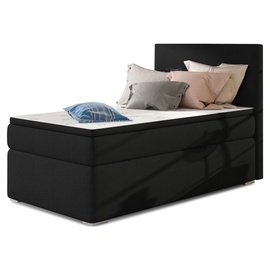 Кровать Rocco Sawana 14 Right, 90 x 200 cm, черный