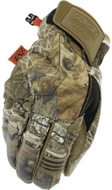 Darba cimdi pirkstaiņi Mechanix Wear SUB35 Realtree 735-011, ādas imitācija, brūna/zaļa, XL, 2 gab.