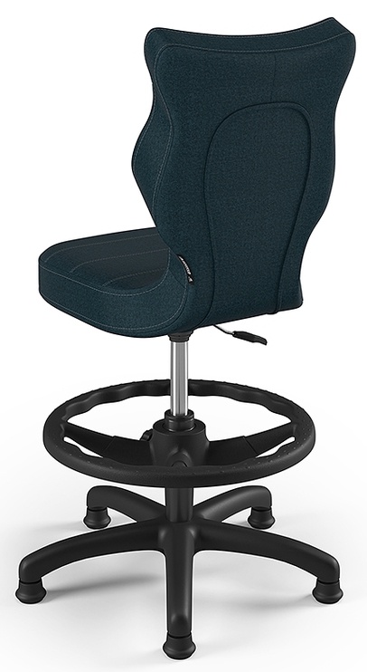 Bērnu krēsls Petit Black MT24 Size 3 HC+F, melna/tumši zila, 550 mm x 765 - 895 mm