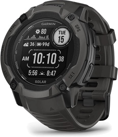 Viedais pulkstenis Garmin Instinct 2X Solar, grafīta