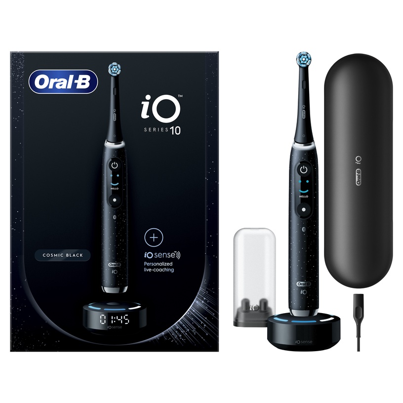 Elektriskā zobu birste Oral-B iO Series 10, melna