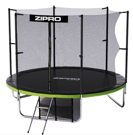 Batutas Zipro Jump Pro 8FT, 252 cm, su tinklu, su kopėčiomis