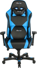 Spēļu krēsls Clutchchairz Throttle Echo Premium, 50 x 42 x 47 - 57 cm, zila/melna
