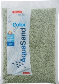 Grunts Zolux AquaSand Color 346092, 1 kg, zaļa