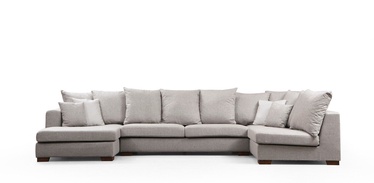 Stūra dīvāns Artie Colorado, bēša, 380 x 188 x 88 cm