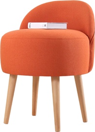 Пуф Hanah Home Corvile 209FLF1149, oранжевый, 48 см x 42 см x 47 см