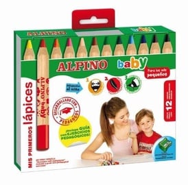 Цветные карандаши Alpino Baby, 12 шт.