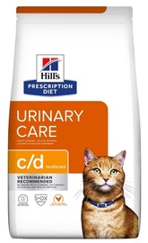Сухой корм для кошек Hill's Prescription Diet Urinary Care c/d, курица, 1.5 кг