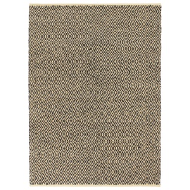 Ковер VLX Chindi 133987, черный/песочный, 230 см x 160 см