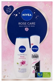 Kūno priežiūros rinkinys Nivea Rose Care, 400 ml, 2 vnt.