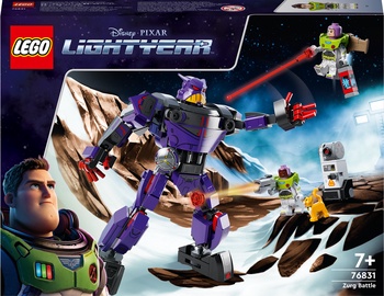Konstruktor LEGO® │ Disney and Pixar Lightyear Zurg Battle 76831, 261 tk