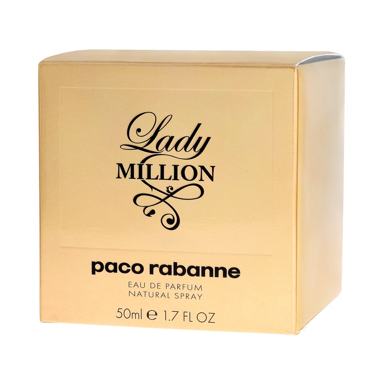 Парфюмированная вода Paco Rabanne Lady Million, 50 мл